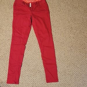 Maurices red pants